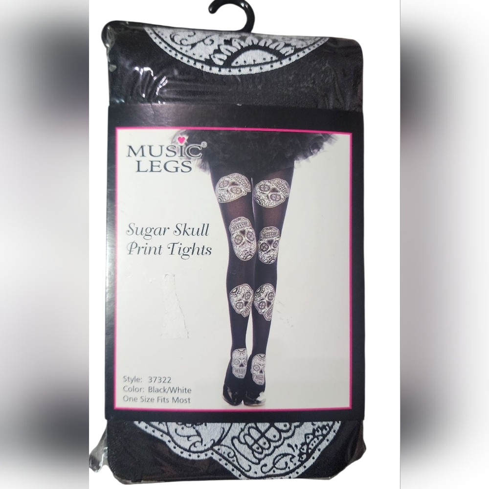 Sugar Skull Tights